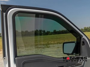Ford Super Duty Side Widow Air Deflectors - In Channel Rain Guard Ford Super Duty Side Widow Air Deflectors - In Channel Rain Guard